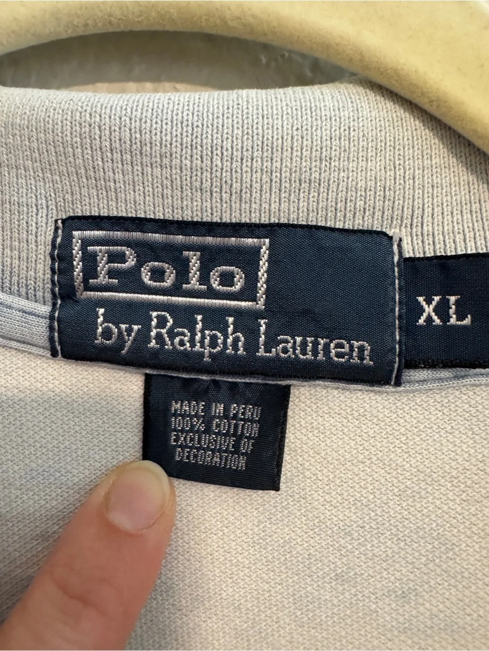 Polo by Ralph Lauren Washed Light Blue Men’s Classic Polo Shirt